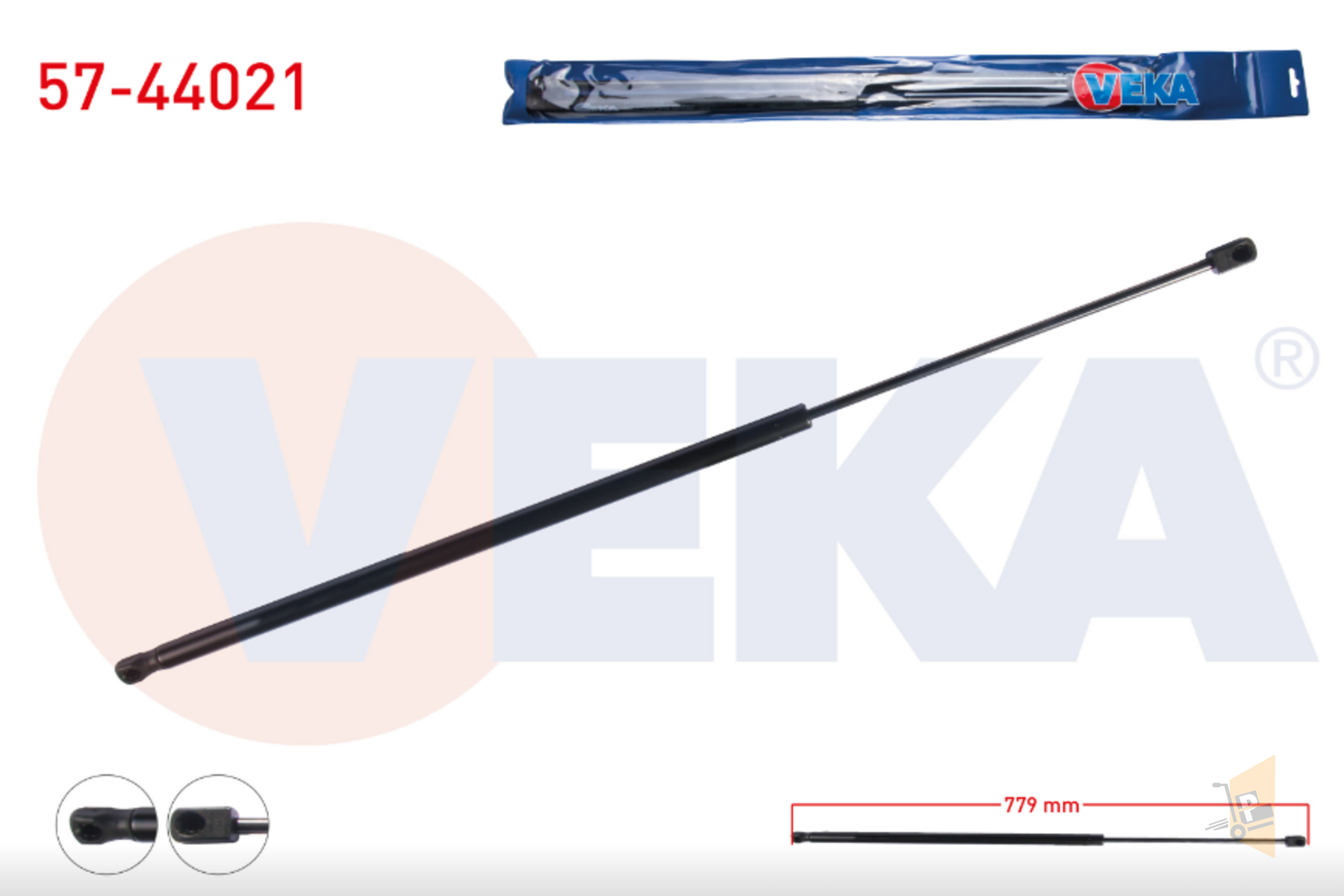 ÖN KAPUT AMORTİSÖRÜ - GOLF 12