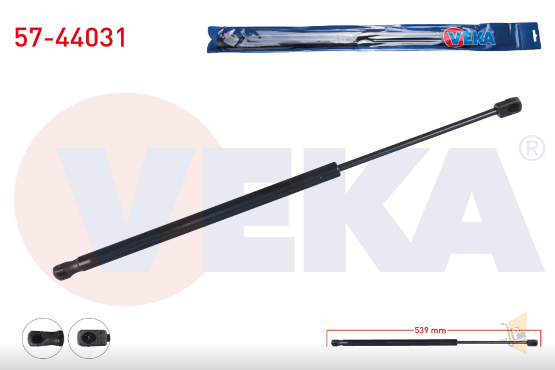 ÖN KAPUT AMORTİSÖRÜ - TOUAREG 7L6823359B