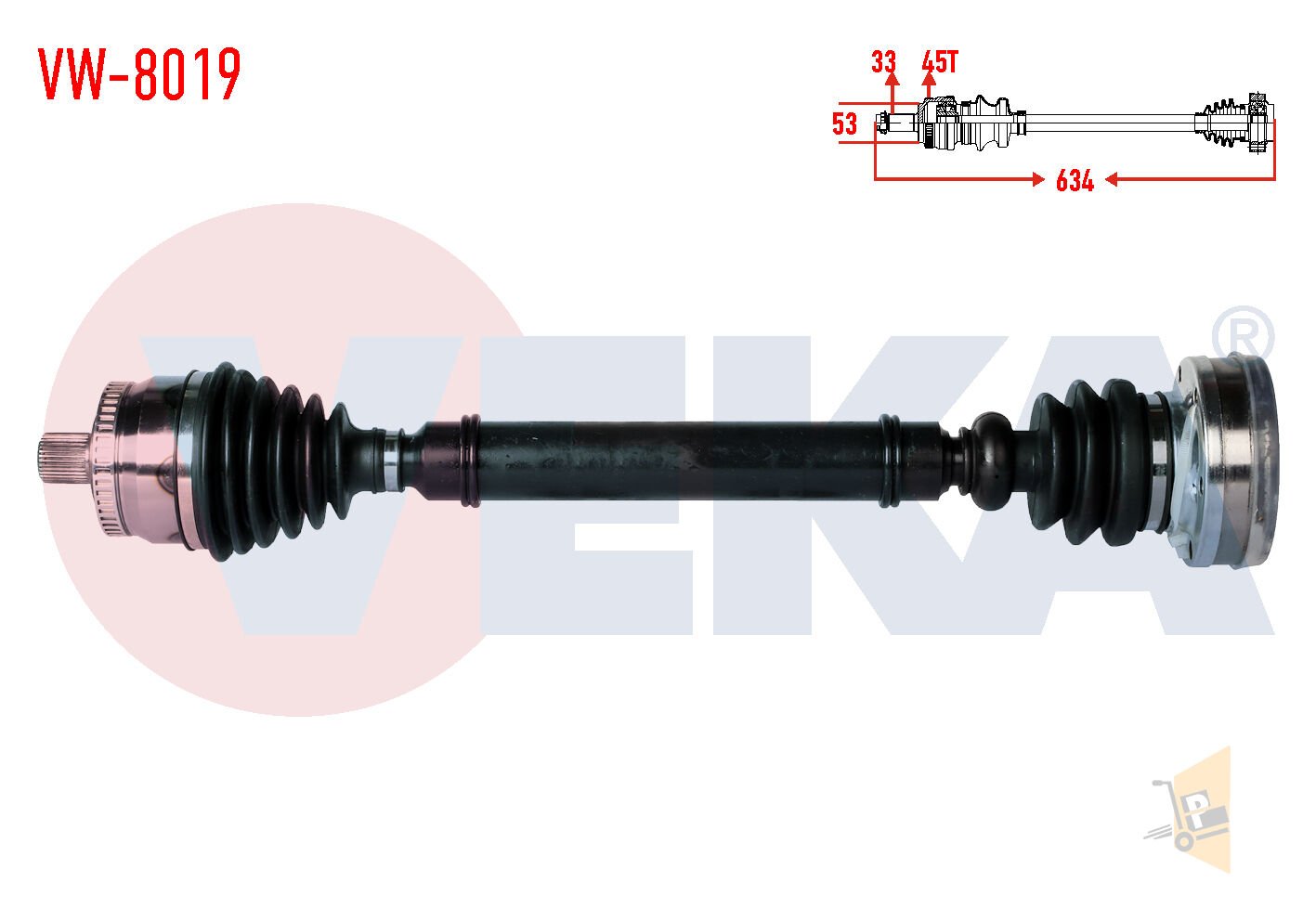 KOMPLE AKS SAĞ ÖN PASSAT 1.8 3BD407272