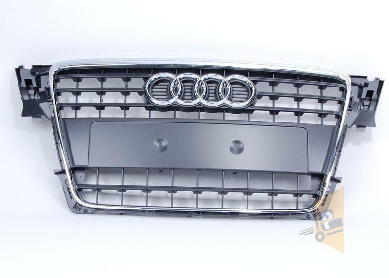 PANJUR NİKELAJLI SENSÖRLÜ ÖN - PLAKA YERİ DAR -  A4 13> 8K0853651A