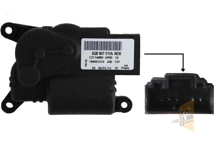 KLİMA AYAR MOTORU GOLF7 PASSAT TİGUAN CRAFTER T6 T7 A3 Q2 Q3 ATECA LEON KAROQ OCTAVİA SUPERB