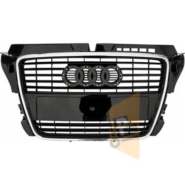 ÖN PANJUR A3 08 - 12 --> NİKELAJLI PİANO BLACK 8P0853651M