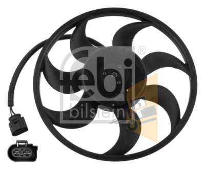 FAN MOTORU - SOL (8EW 351 150 334) (420 mm) - 1.9 TDİ 2.5 TDİ AXB AXD AXE T5