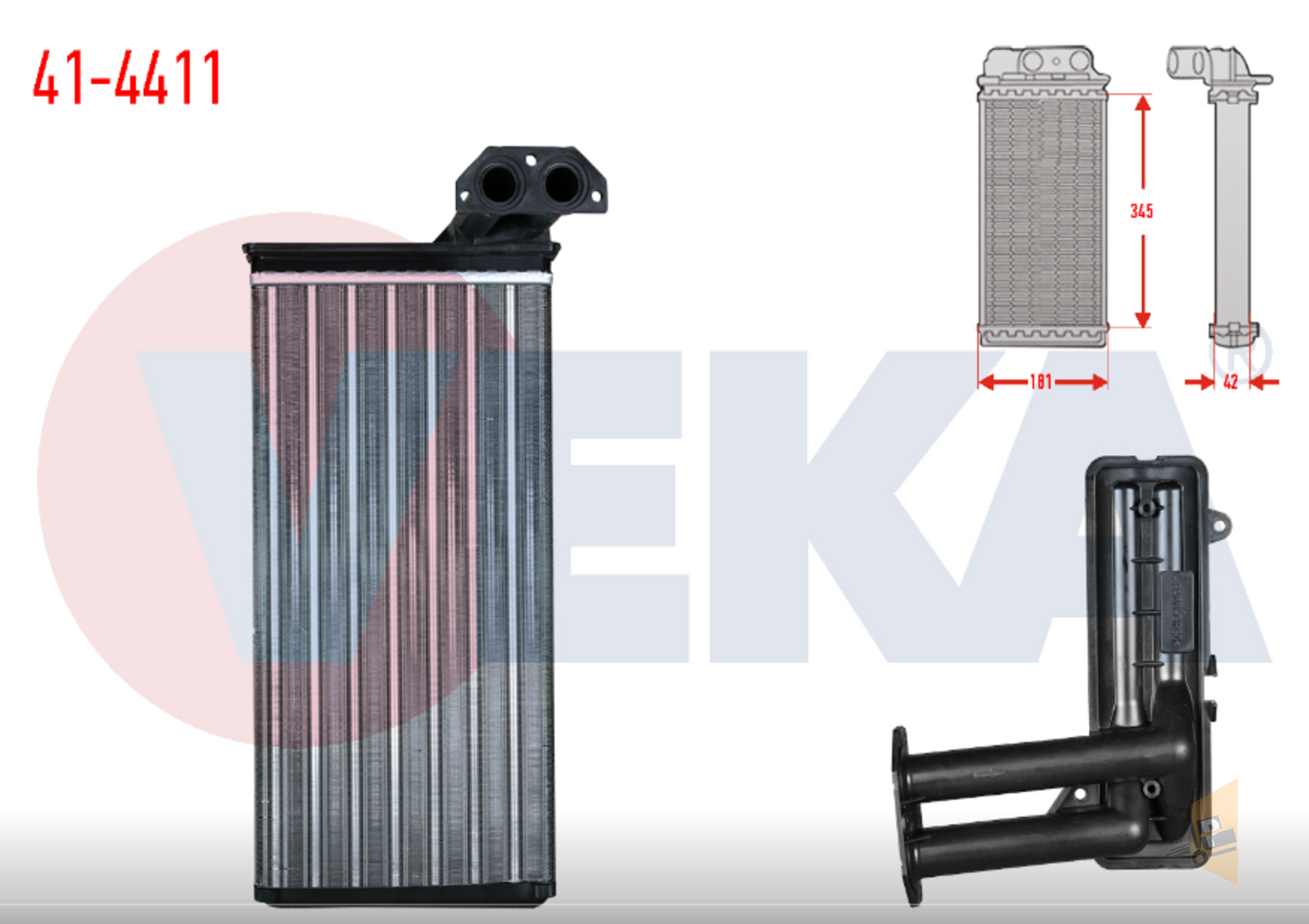 KLİMA RADYATÖRÜ - 2.5 LT35