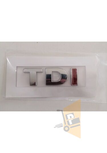 TDI YAZISI I KIRMIZI - PASSAT 97-04 3B0853675AB