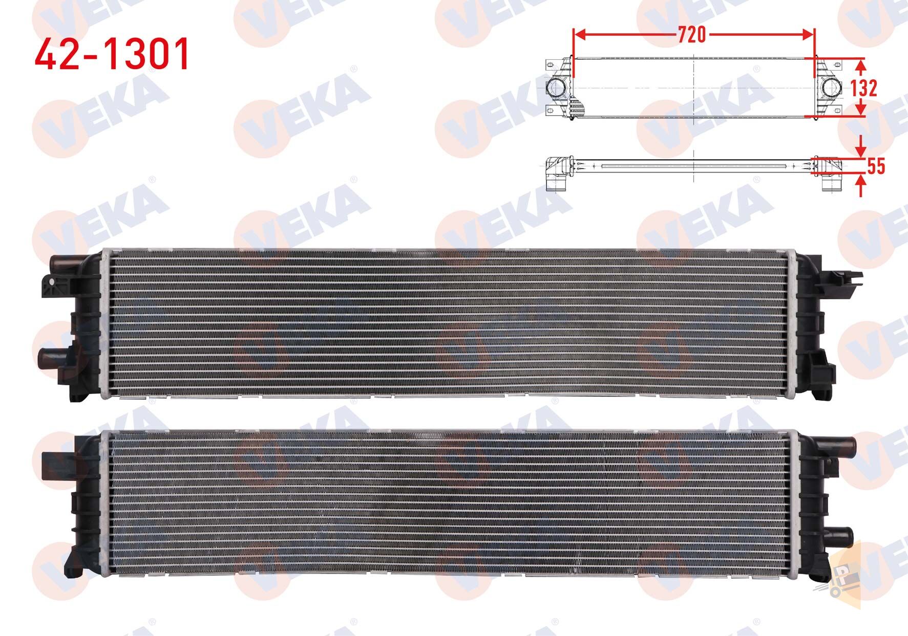 TURBO RADYATÖRÜ (INTERCOOLER) - AUDİ A4 07 15