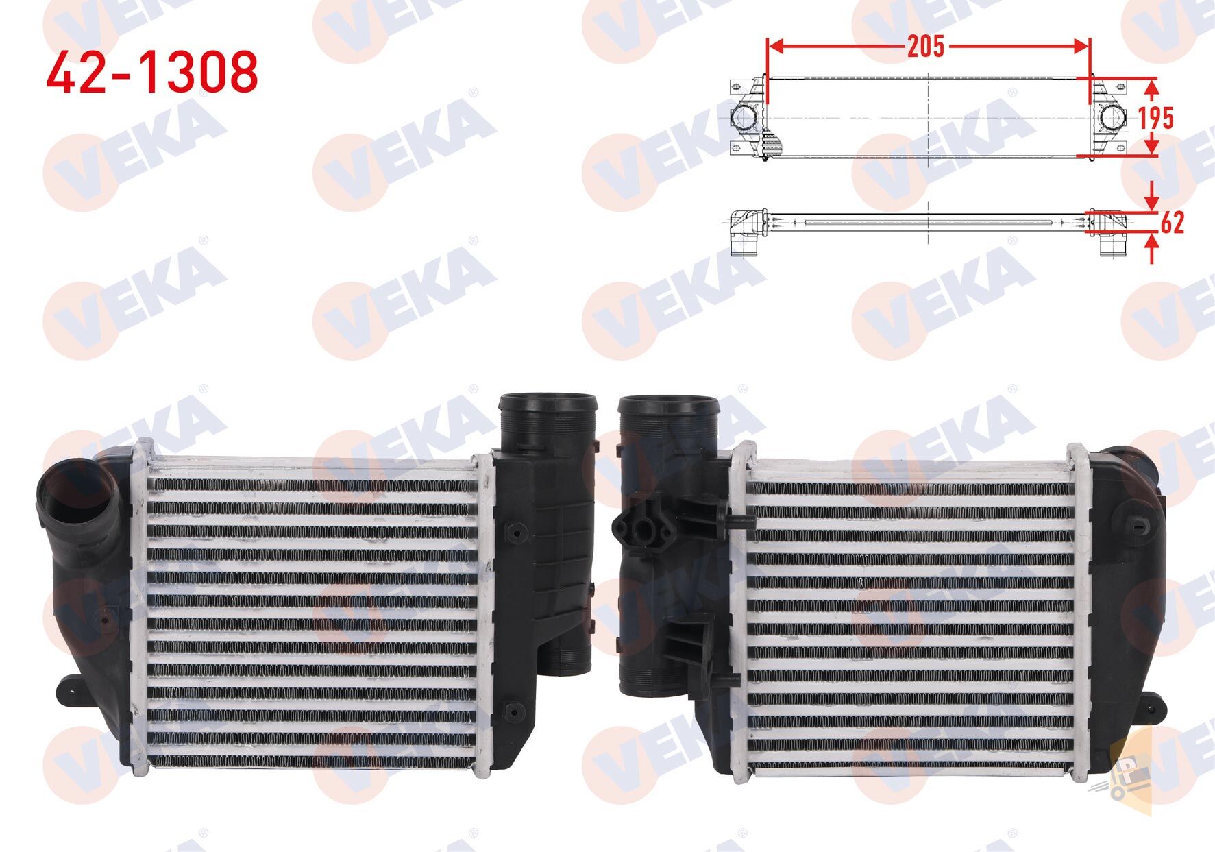 TURBO RADYATÖRÜ İNTERCOOLER - SOL 2.7 3.0 TDİ A6 C6 163 HP 04>11