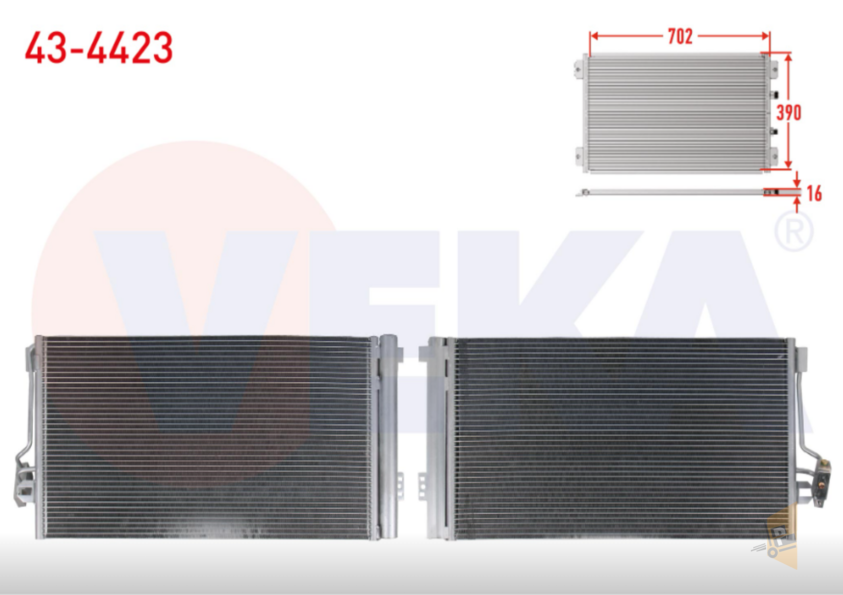 KLİMA RADYATÖRÜ LT 35 - SPRİNTER