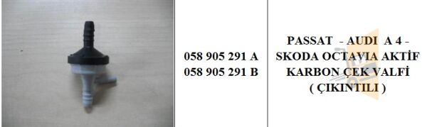 ÇEK VALFİ 3 ÇIKIŞLI 058905291A