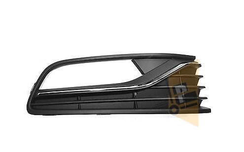 TAMPON ÖN IZGARASI - SİS FARI ÇERÇEVESİ SOL SİSLİ NİKELAJLI - POLO 14>