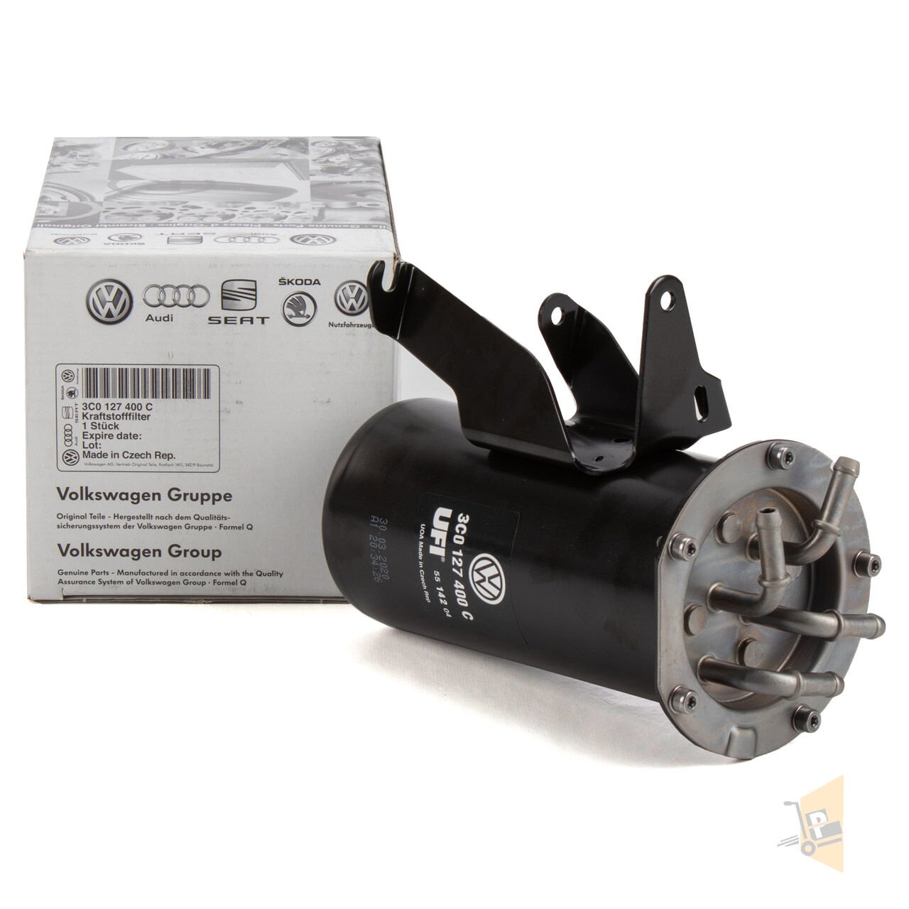 YAKIT FİLTRESİ - 2.0 PASSAT CADDY3 A4 A6 3C0127400C