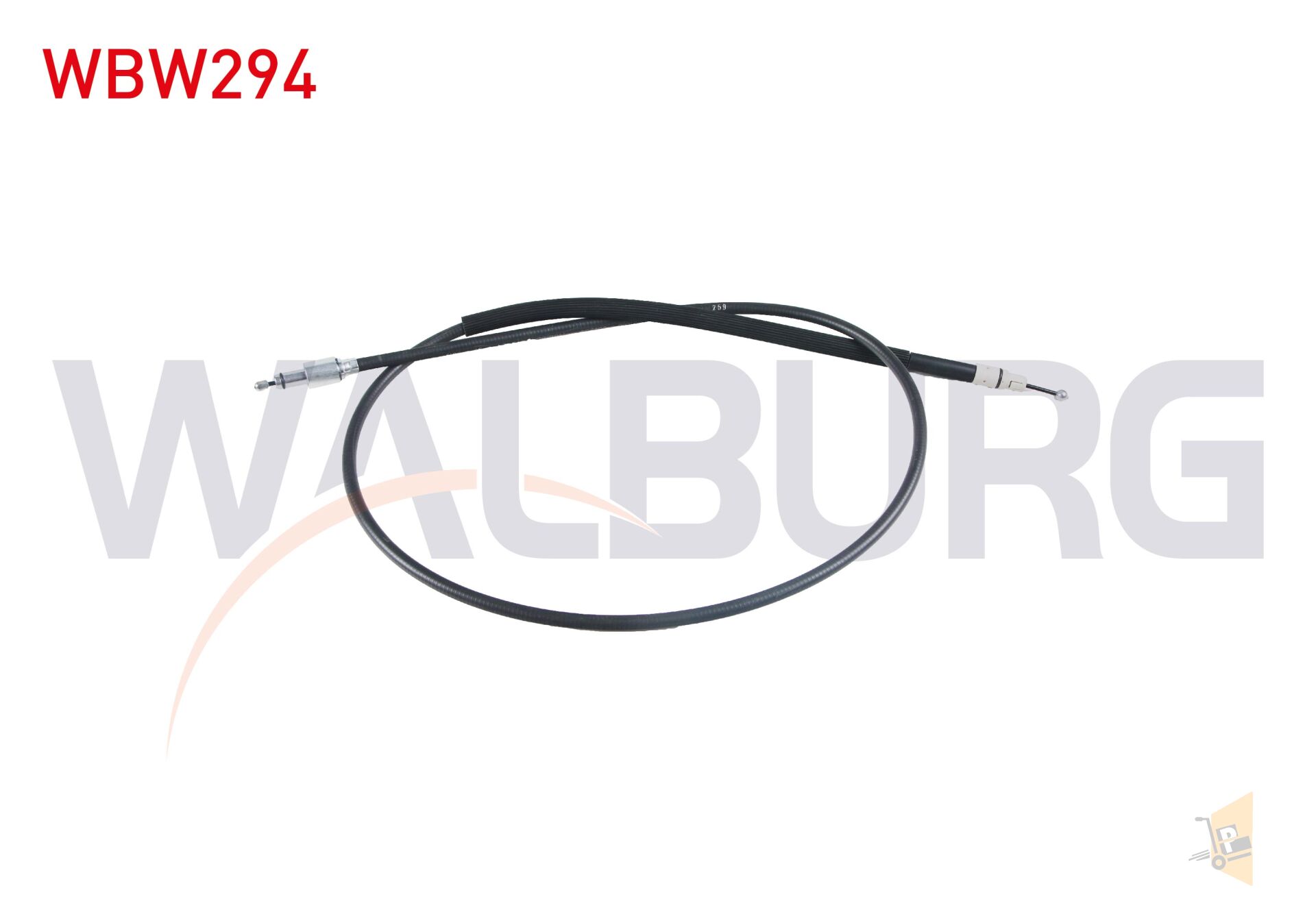 EL FREN TELİ ARKA - SAĞ/SOL 1750 mm - TOUAREG CAYENNE 04> 7L0609721A