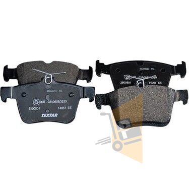 FREN BALATASI ARKA - 1.4 TSI CZEA 1.6 TDI CLHA GOLF7 A3 LEON PASSAT 8V0698451