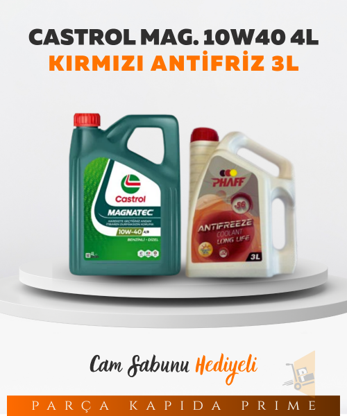 Magnatec 10w40 Motor Yağ & Kırmızı Antifriz