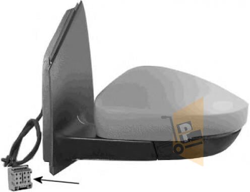 DİKİZ AYNASI ELEKTRİKLİ SOL - POLO 09> 6R1857507Q