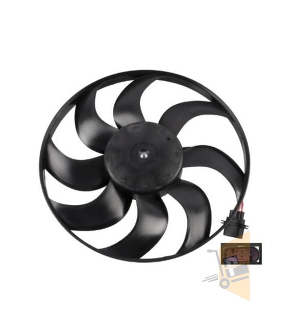FAN MOTORU DAVLUMBAZLI - VW POLO (9N) 1.4 16V 2001-2007 POLO V (6R1) 1.4 TSI 2012-2014 SKODA FABIA I SEDAN (6Y3) 1.4 16V 2006-2007 FABIA II (542) 1.6 TDI 2010-2014