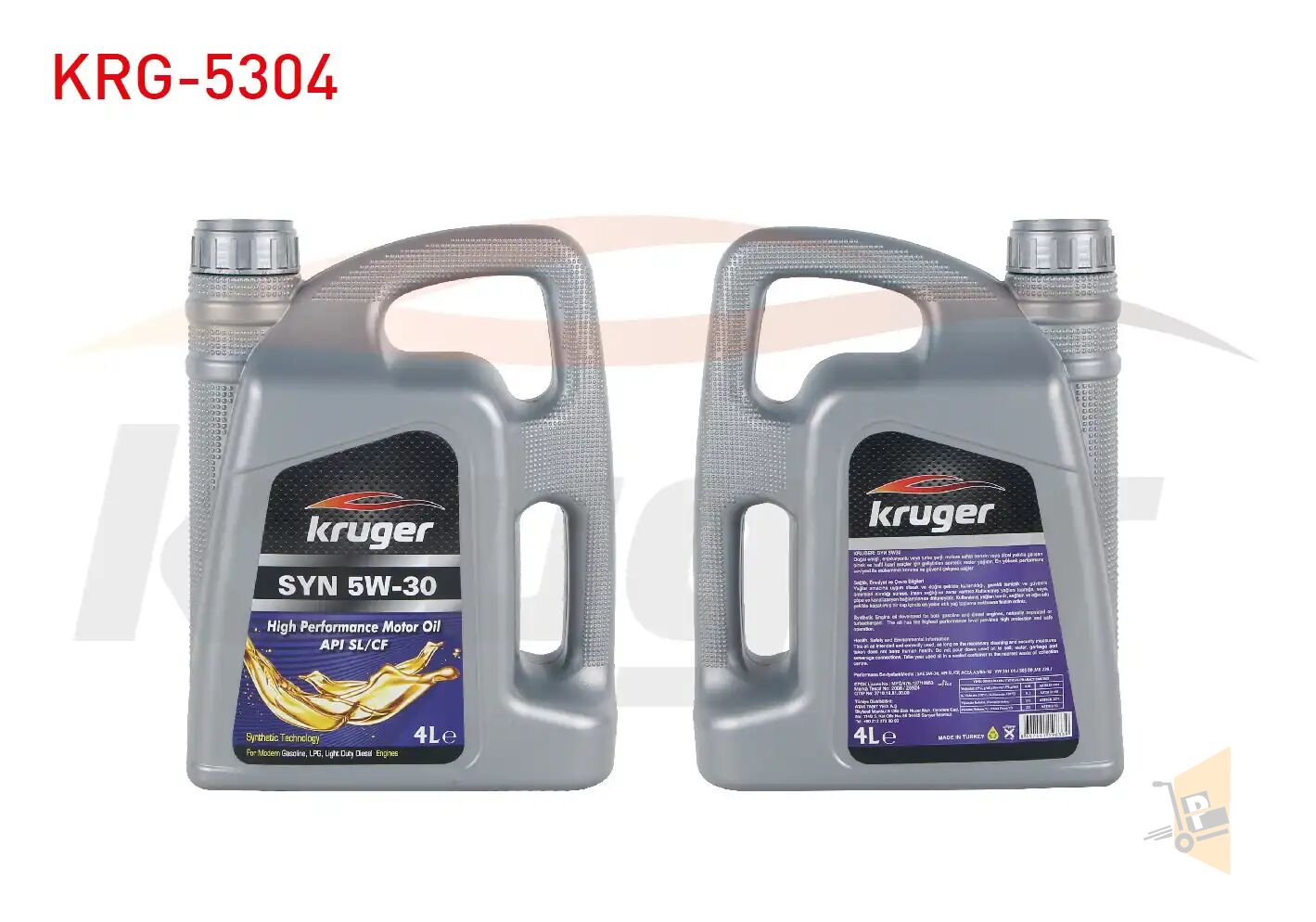 KRUGER MOTOR YAĞI 5W30 1 LİTRE