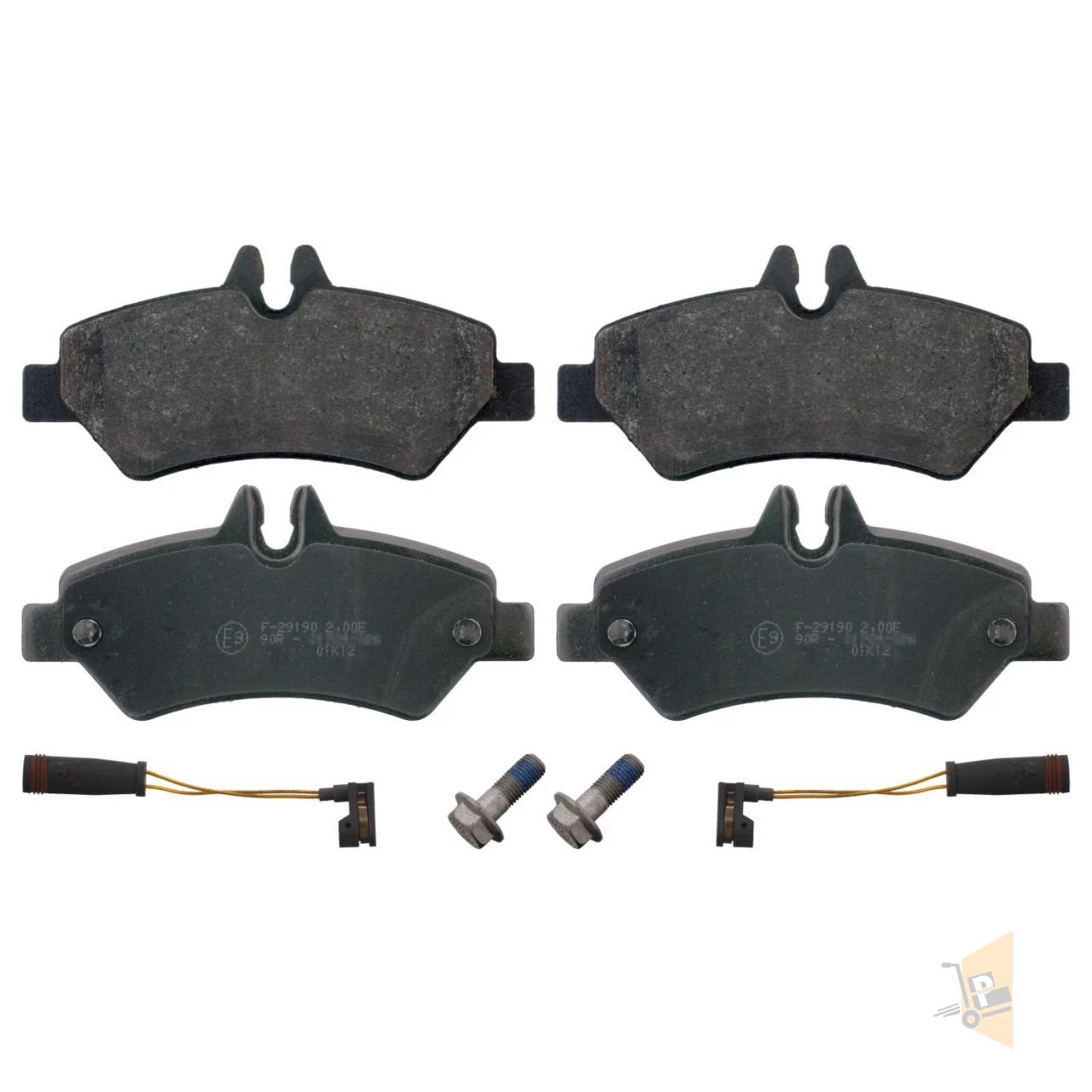 FREN BALATASI ARKA - 2.5 TDI 2.0 TDI CKUB OM 646 SPRINTER 2E0698451