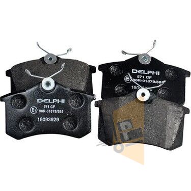 FREN BALATASI ARKA FİŞSİZ (Aksesuarlı) - 1.6 1.8 1.9 TDI AKL AEH AGN AHF GOLF3 GOLF4 GOLF5 JETTA PASSAT A3 TOLEDO OCTAVİA 1J0698451