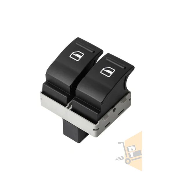 CAM DÜĞMESİ ÖN SOL ÇİFTLİ T5 T6 7E0959855A