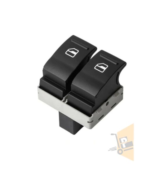 CAM DÜĞMESİ ÖN SOL ÇİFTLİ T5 T6 7E0959855A