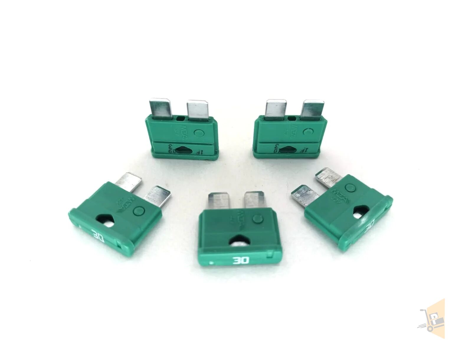 STANDART FİŞ SİGORTA 30 AMPER YEŞİL KÜÇÜK 0731030 005 26 - 111