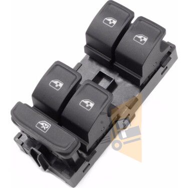 CAM DÜĞMESİ ÖN SOL DÖRTLÜ  NİKELAJLI GOLF7 PASSAT 2015 5G0959857B