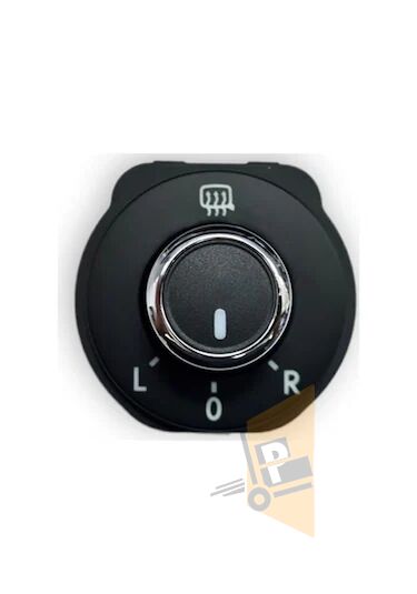 DİKİZ AYNA AYAR DÜĞMESİ NİKELAJLI ISITMALI - POLO 10> 6R1959565F