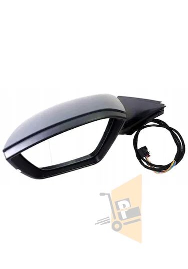 DİKİZ AYNASI KOMPLE KATLANIR SOL - SUPERB 15> 3V1857507A
