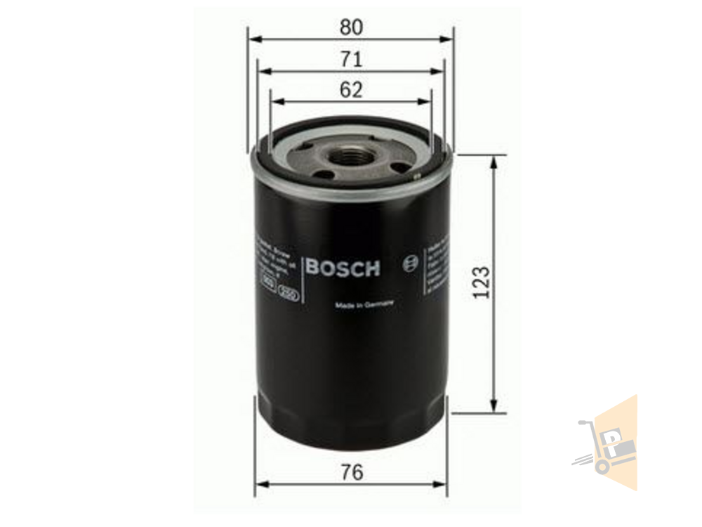 YAĞ FİLTRESİ - 1.4 1.4 16V CGGB BUD BCB POLO3 030115561AN