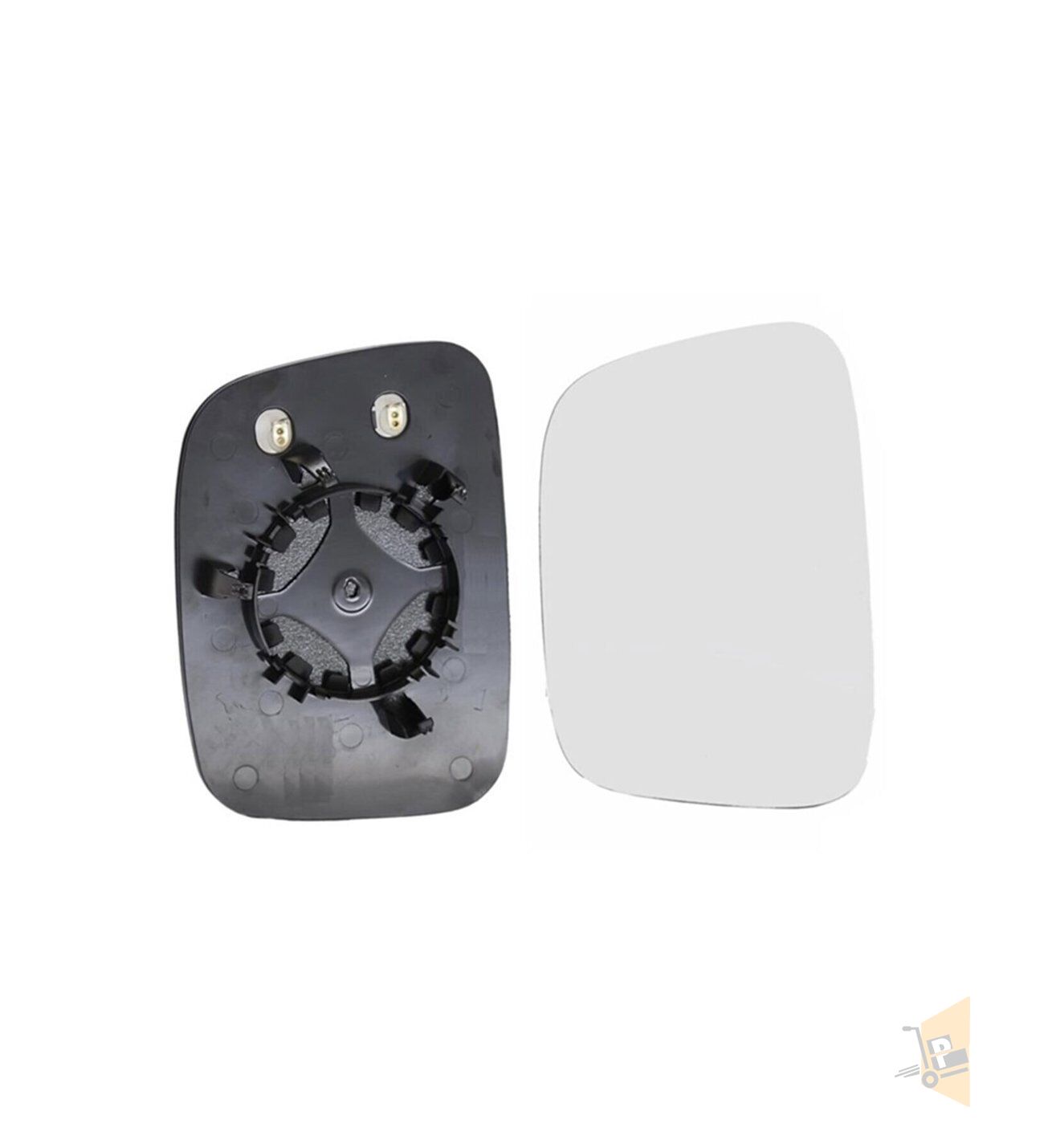 DİKİZ AYNA CAMI SAĞ - T5 CADDY 05-14