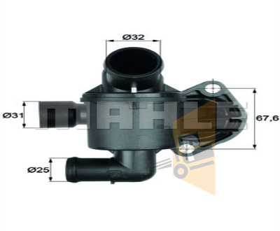TERMOSTAT GÖVDESİ - 87C ORİNGLİ - 2.0 TDI CDCA CKUB CRAFTER AMAROK 10>