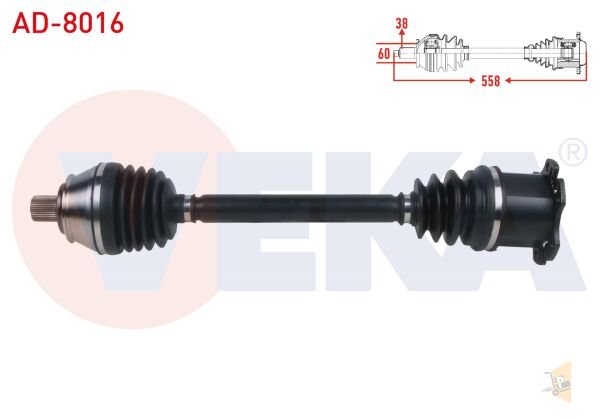 AKS KOMPLE (OTOMATİK) - 	2.0 TDI 2.0 TFSI CAHA BPJ A6 <2011 4F0407272N