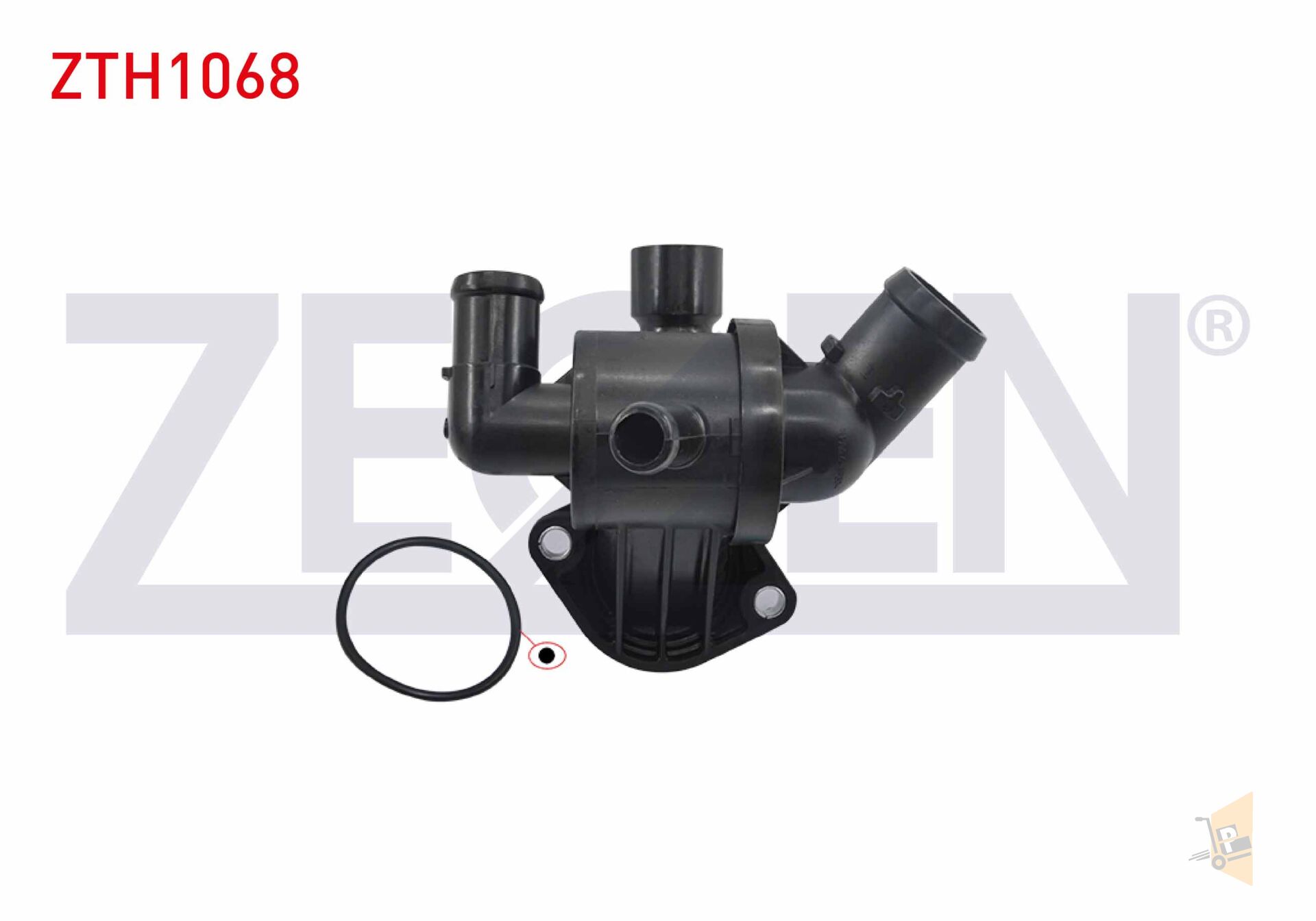 TERMOSTAT GÖVDESİ - 92C ORİNGLİ - 1.2TDİ 1.6TDİ CAYA CAYB CAYC CAYE CFHC CLNA CFWA POLO GOLF6 JETTA PASSAT A3 CADDY 10>