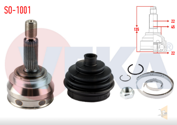 AKS KAFA DIŞ - FAVORİT 88 95 CADDY 97 01 FELİCİA 95 01 PİCK UP 96 01
