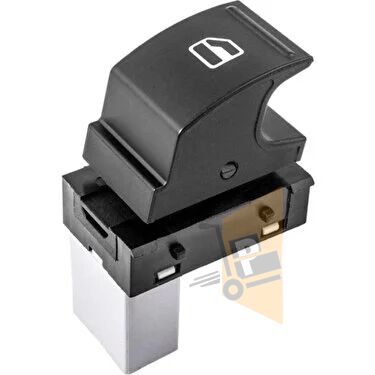 CAM DÜĞMESİ ÖN SAĞ TEKLİ - CADDY GOLF5 JETTA PASSAT 7L6959855B