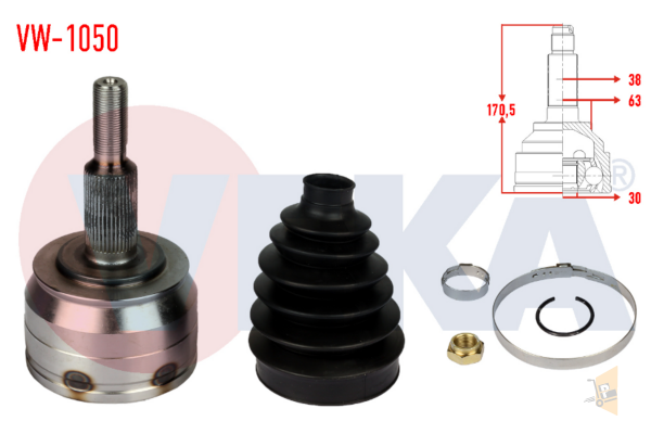 AKS KAFASI - 2.0 TDİ T6