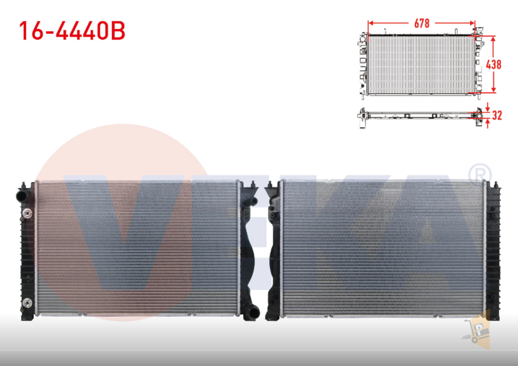 SU RADYATÖRÜ - A6 4F0121251AA