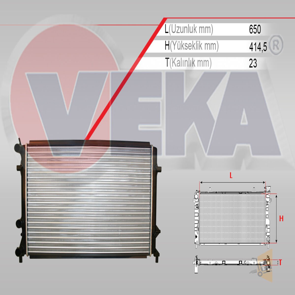 SU RADYATÖRÜ - 1.6 2.0 2.5 CFNA CRLA CBPA CKJA CBUA JETTA 10> 5C0121251E
