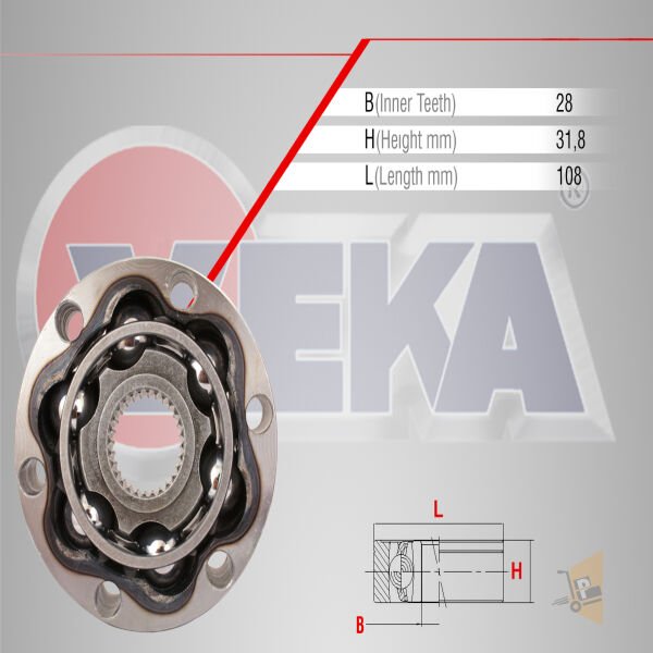 AKS KAFA İÇ - 1.9 TDI 2.4D 2.5 TDI T4