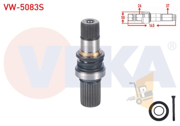 AKS MİLİ İÇ FREZE - 2.0 TDI CAAB CAACCCHA CFCA T6