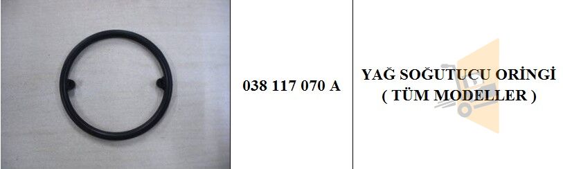 YAĞ SOĞUTUCU CONTASI - 1.6 1.8 1.9 TDI 2.5 TDI 2.0 TDI AKL ANJ AXB BKD BJB A A3 A4 LEON IBIZA FABİA OCTAVİA JETTA3 GF4 5 CADDY 95510707001