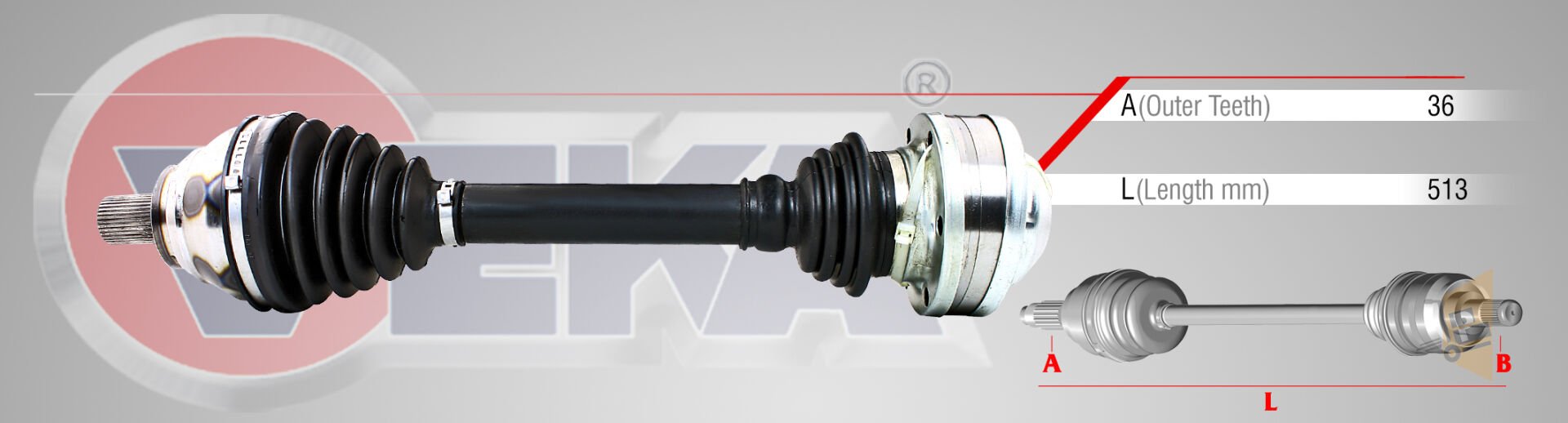 AKS KOMPLE ÖN SOL - 1.9 TDİ BJB BLS CADDY
