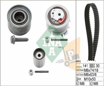 TRİGER SETİ - 141 DİŞ - 2.0 BKD BKP BMR PASSAT GOLF5 JETTA A3 06 ->