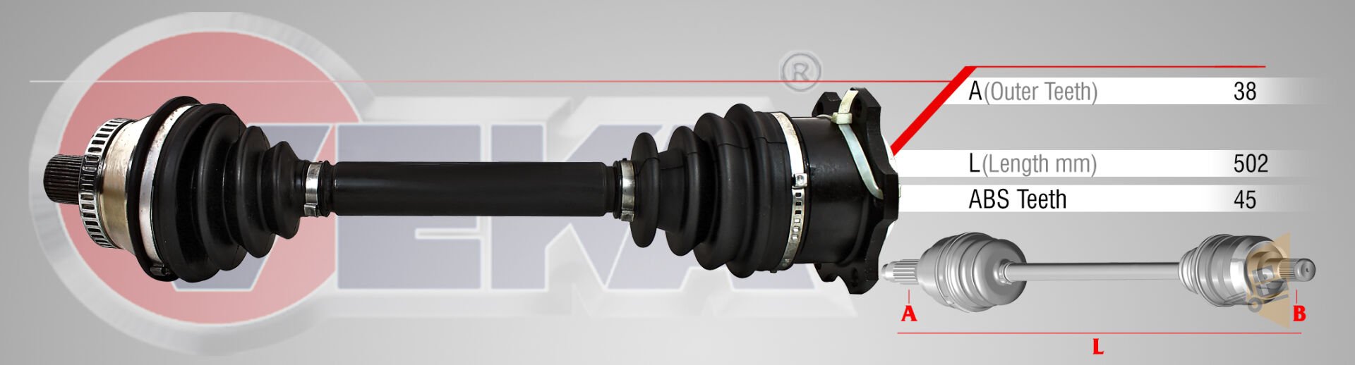 KOMPLE AKS SAĞ ÖN - 1.9 TDİ PASSAT