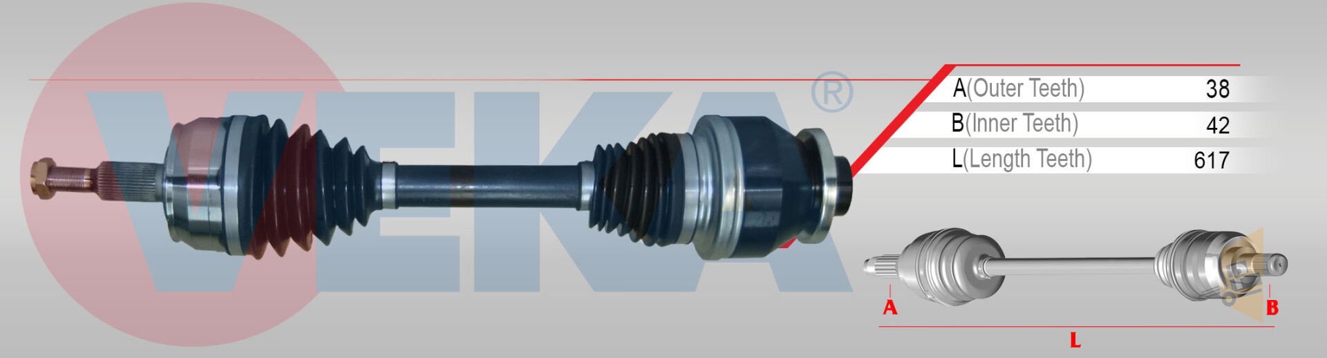 AKS KOMPLE SOL ÖN - 2.0 TDI CAAC CFCA CCHA CXFA CXHA DNAA T6 2013>