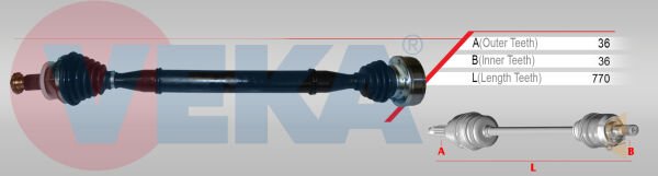 AKS KOMPLE ÖN SAĞ - 1.2 1.4 CGPB CGPA CGGB POLO İBİZA FABİA 6R0407762X