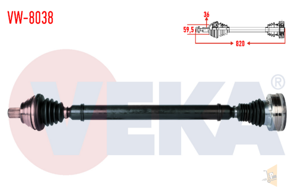 AKS KOMPLE ÖN SAĞ - 1.6 TDİ CAYB CAYC GOLF LEON JETTA PASSAT 1K0407272CC
