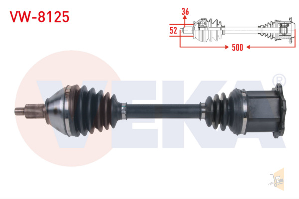 AKS KOMPLE SOL (OTOMATİK) - 1.0 CHZL CHZJ DKJA DLAC DKRF POLO6 A1 IBIZA