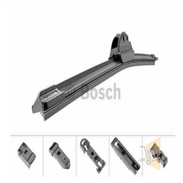 SİLECEK SÜPÜRGESİ ÖN - MUZ TİP - TEKLİ SİLECEK - 550 MM AEROECO ( 3 APARTLI )